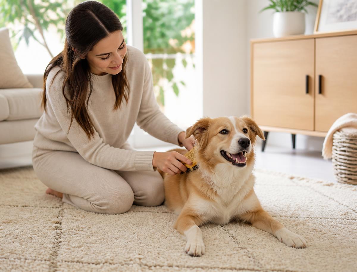 A weekly care rhythm for a happier dog