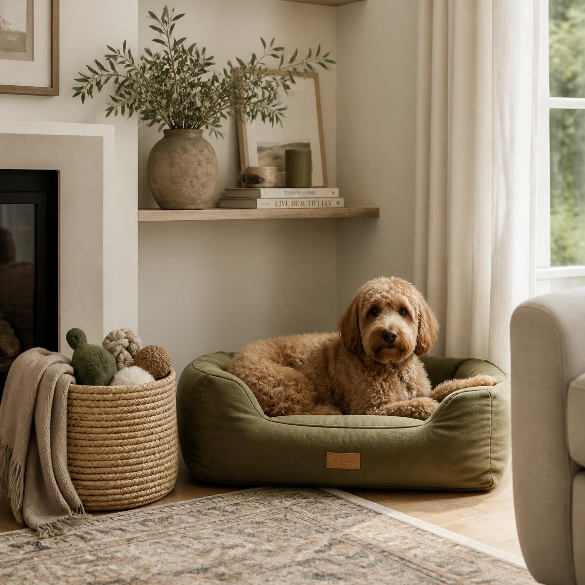 Building a rest nook your dog actually uses